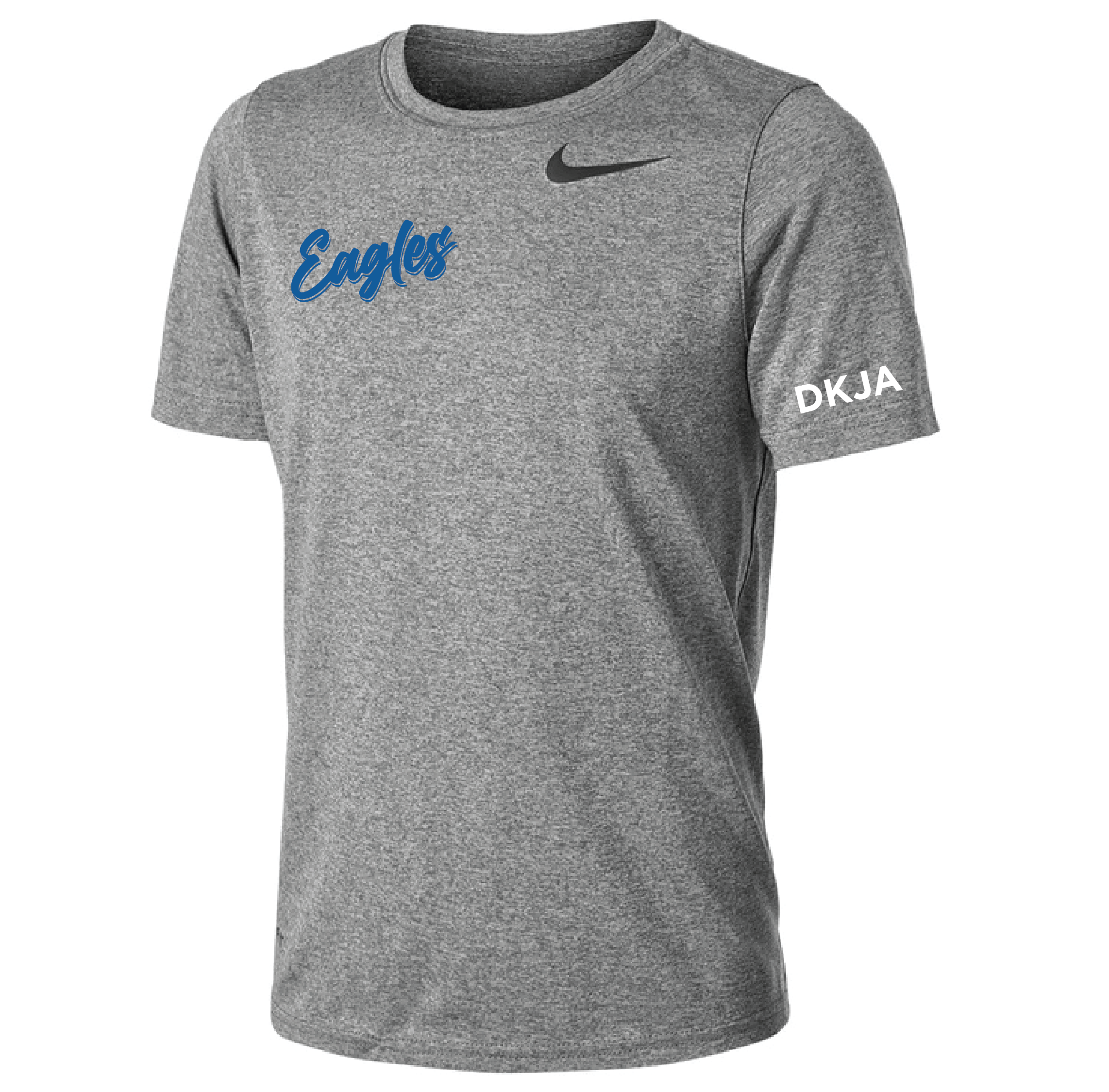 Eagles Short Sleeve Tee Nike – Gray