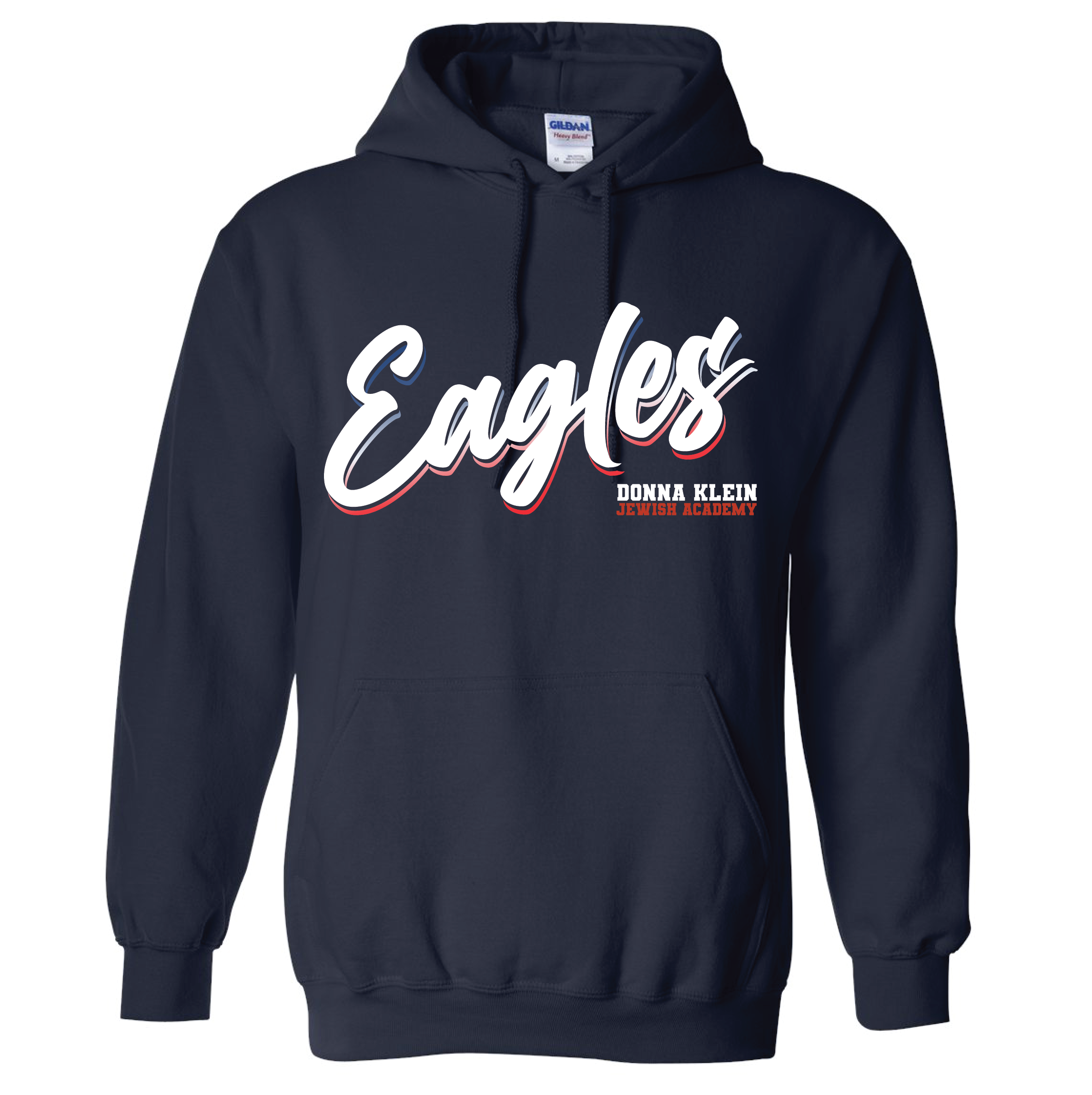 DKJA Pullover Hoodie – Navy