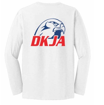 DKJA Long Sleeve Tee – White