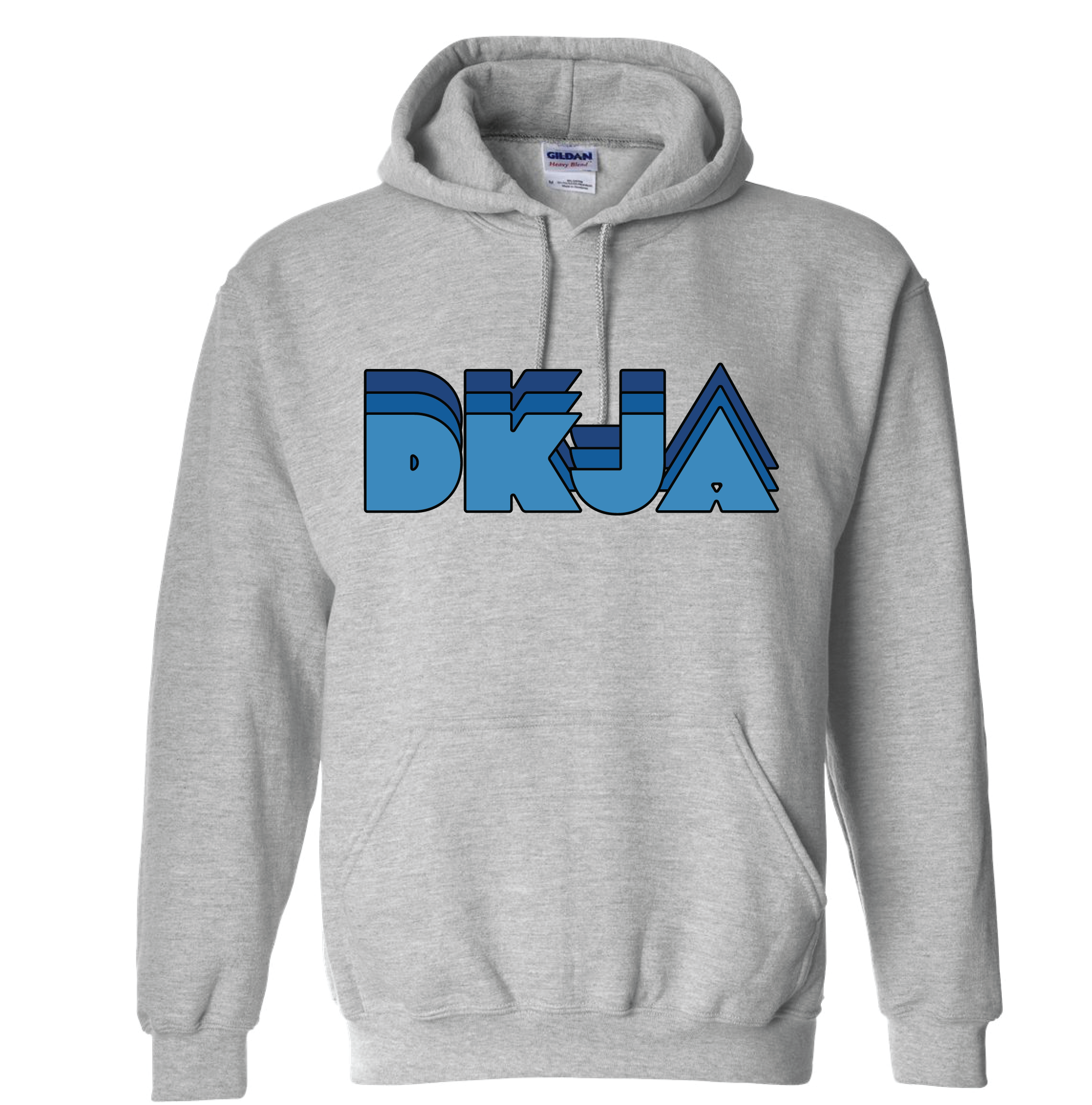 DKJA Pullover Hoodie – Grey