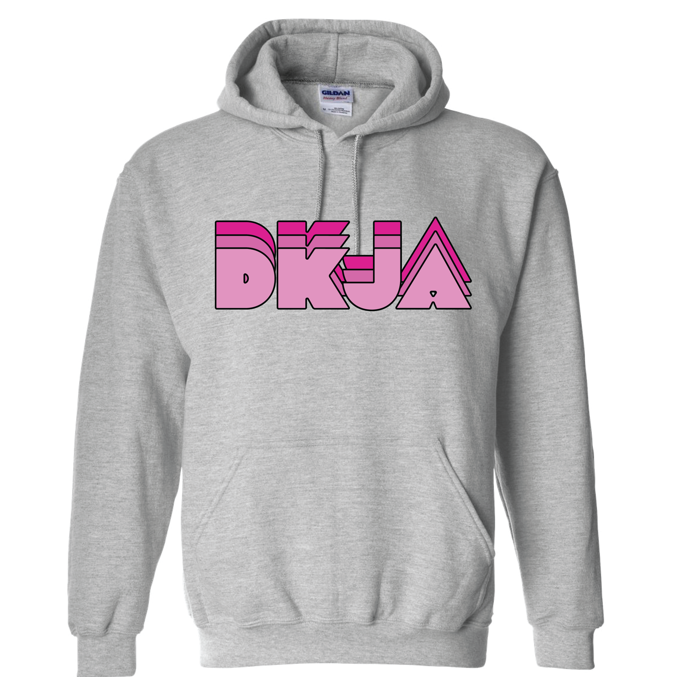 DKJA Pullover Hoodie – Grey