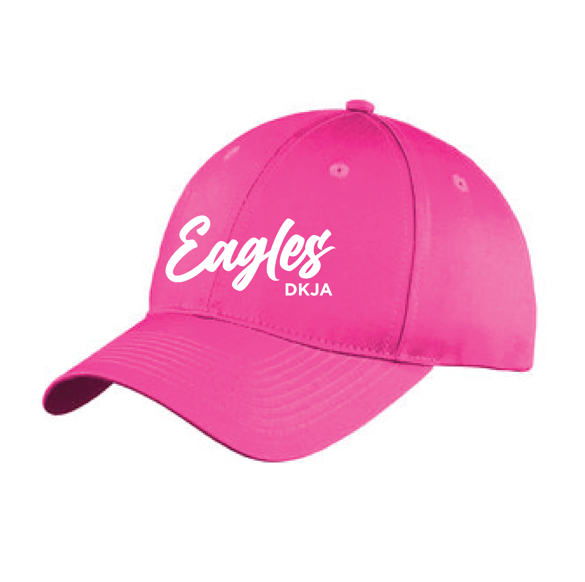 DKJA Unstructured Twill Cap – Pink