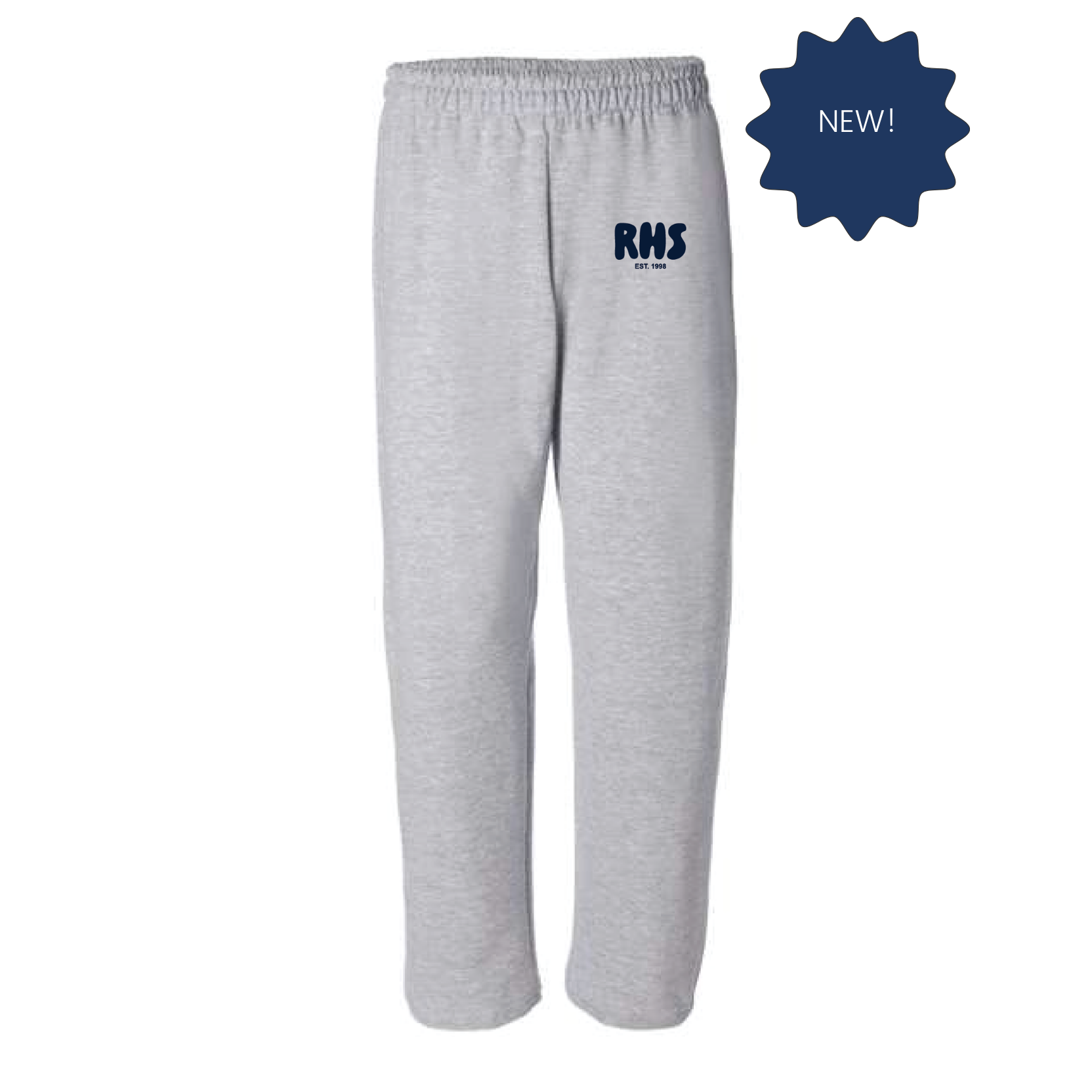 Rosenblatt High School Open-Bottom Sweatpants – Sport Grey
