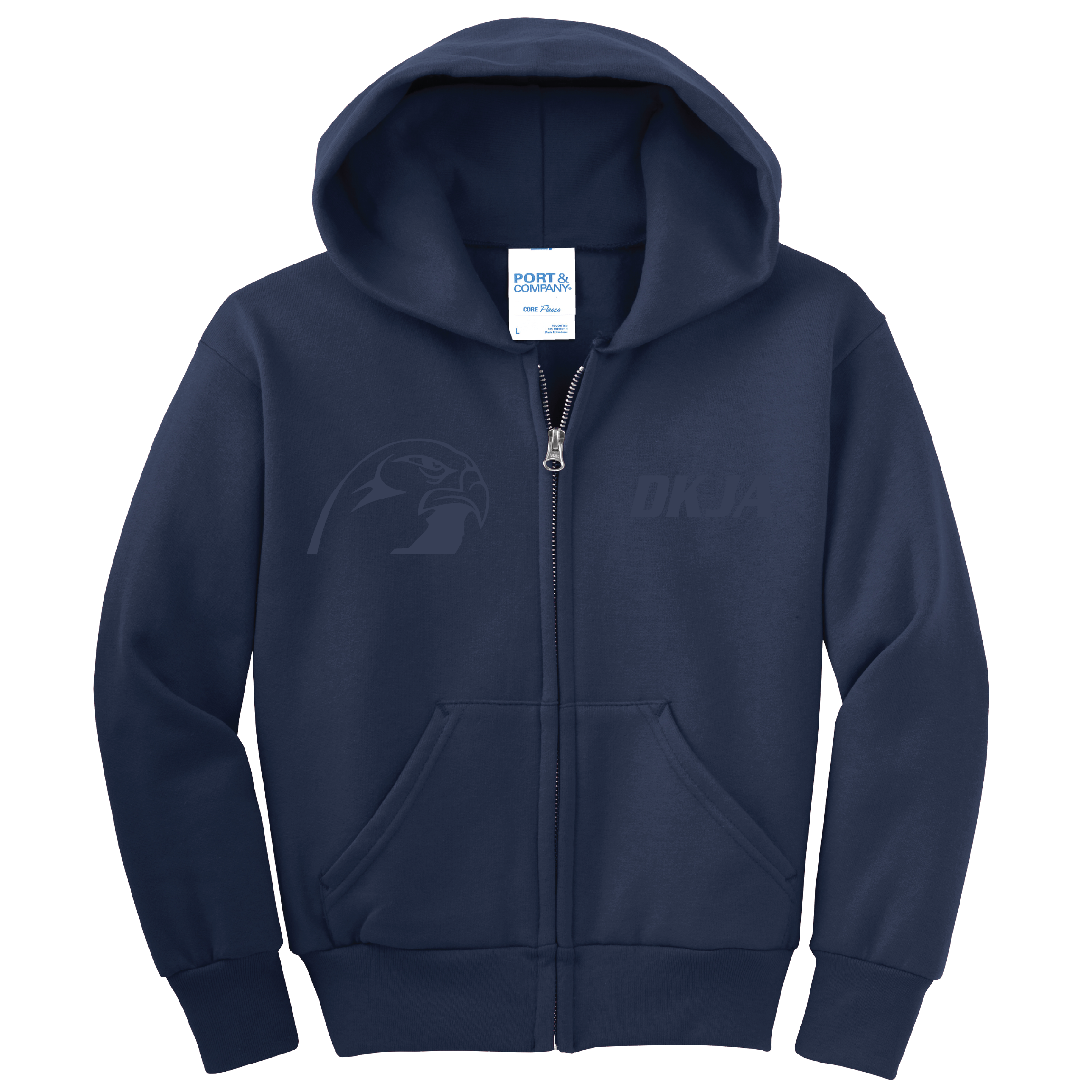 DKJA Soft Zipper Hoodie