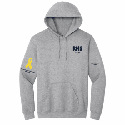 rosenblatt high hoodie sport grey