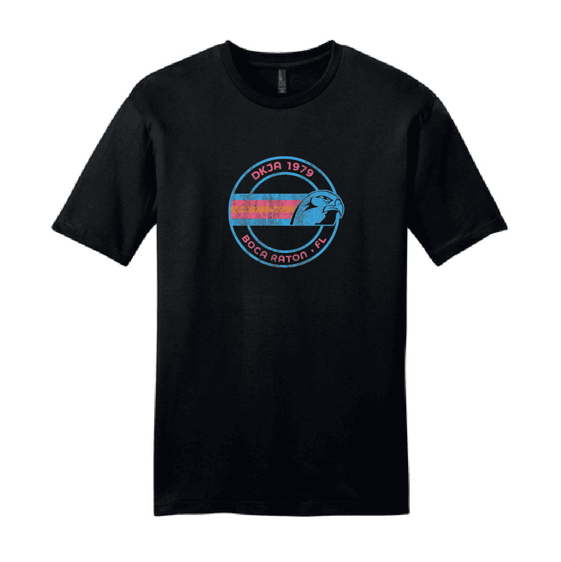 THE DKJA CIRCLE NEON TEE