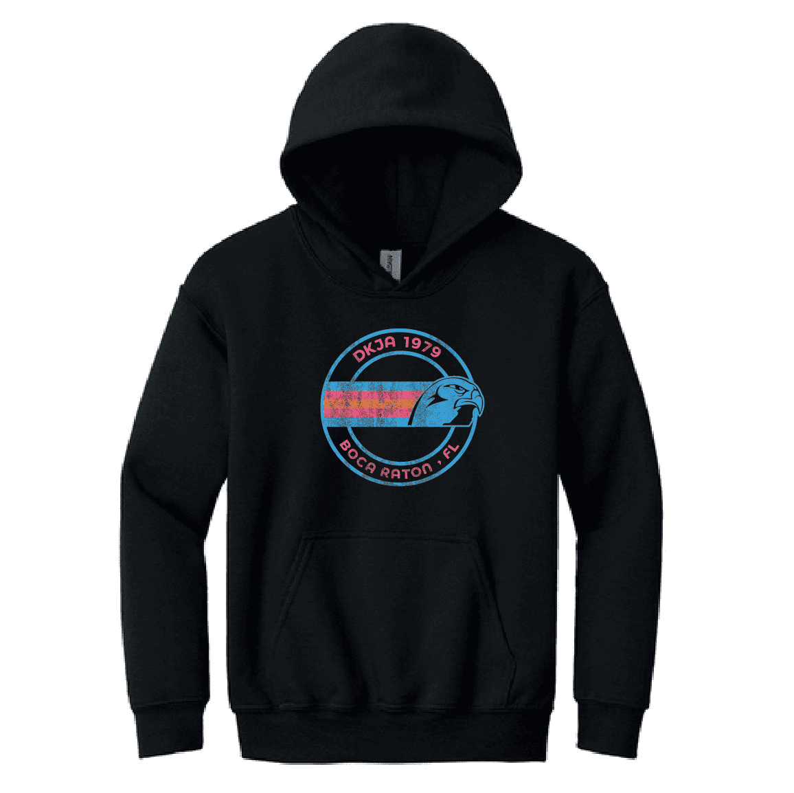 THE DKJA CIRCLE NEON HOODIE