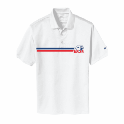 dkja nike drifit polo v2 white