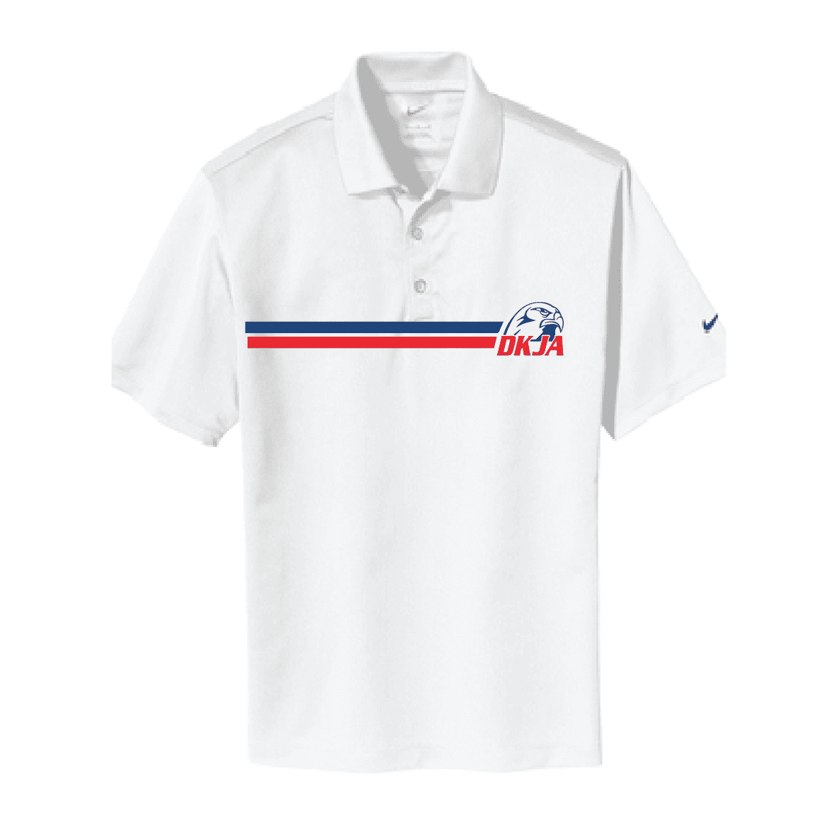 DKJA STRIPE ADULT NIKE DRI-FIT POLO