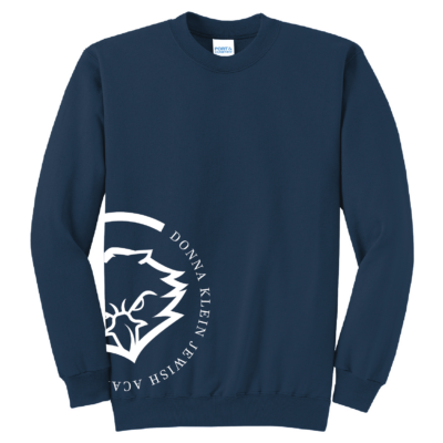 Donna Klein Eagle Crest Crewneck